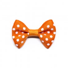 Tygrosett - Prickig - Vit/Orange - 3,5 x 2,5 cm